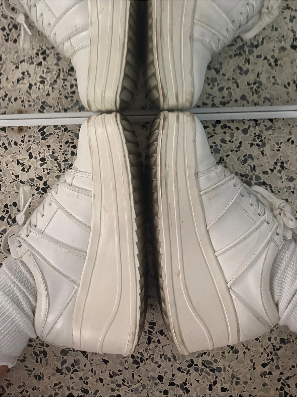 ZARA TRF Platform Sneakers